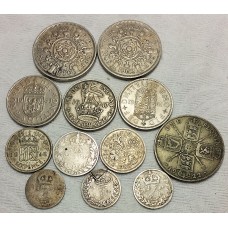 GREAT BRITAIN UK 1860-1963 . MIXED RARE COINS